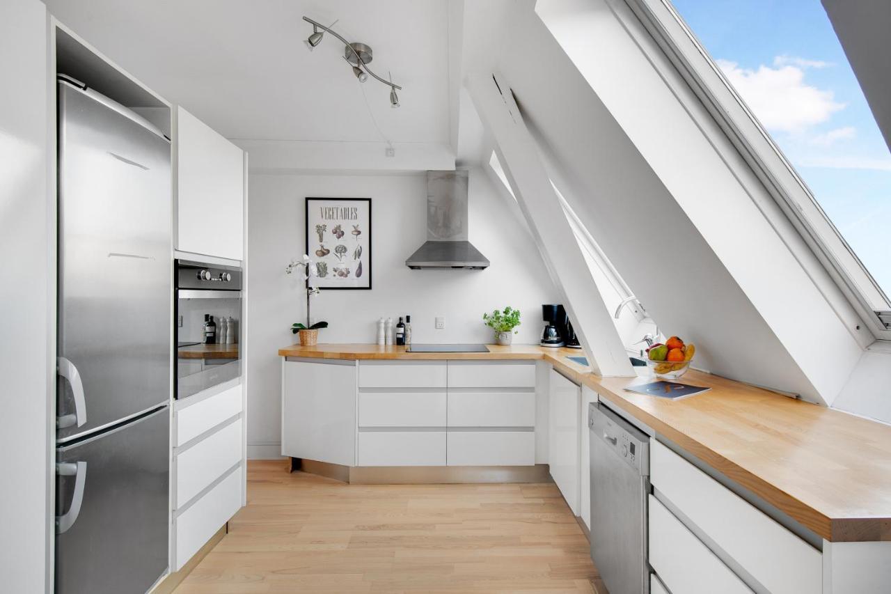 Sanders Leaves - Cute One-Bedroom Apartment With A Large Rooftop Terrace Copenhagen Exterior photo